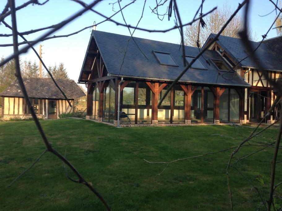 Domaine Du Bois L'Abbe Villa Epaignes Exterior photo